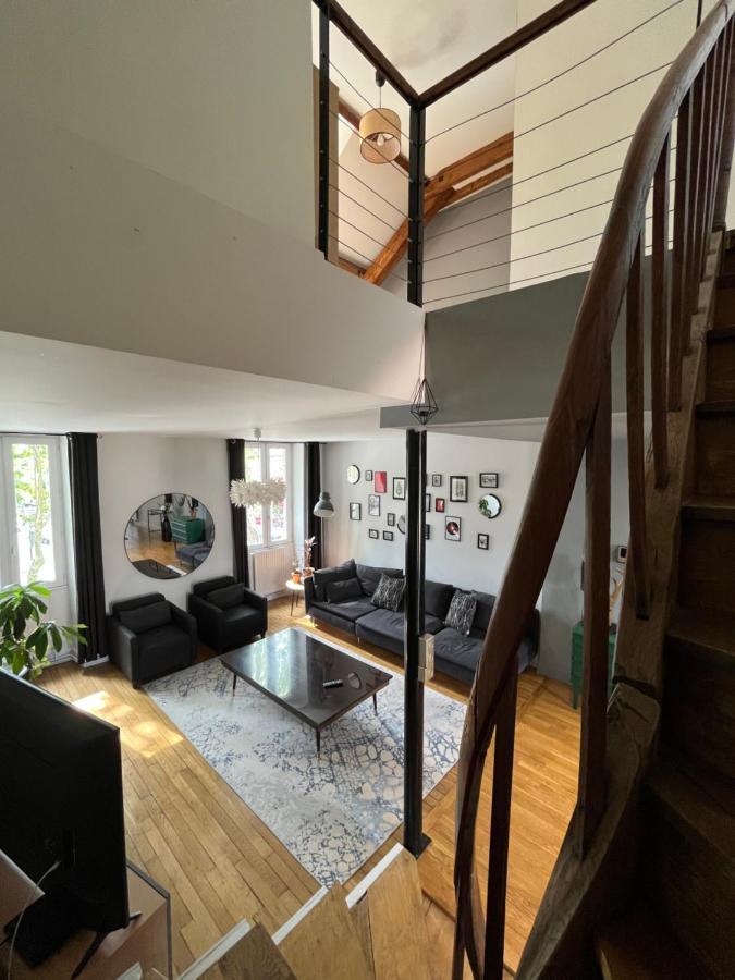 Duplex De Charme En Centre Ville Avec Terrasse Brive-la-Gaillarde Dış mekan fotoğraf